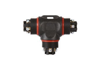 SAHA MONTAJ 5 PİN ''T'' KONNEKTÖR IP68 SİYAH