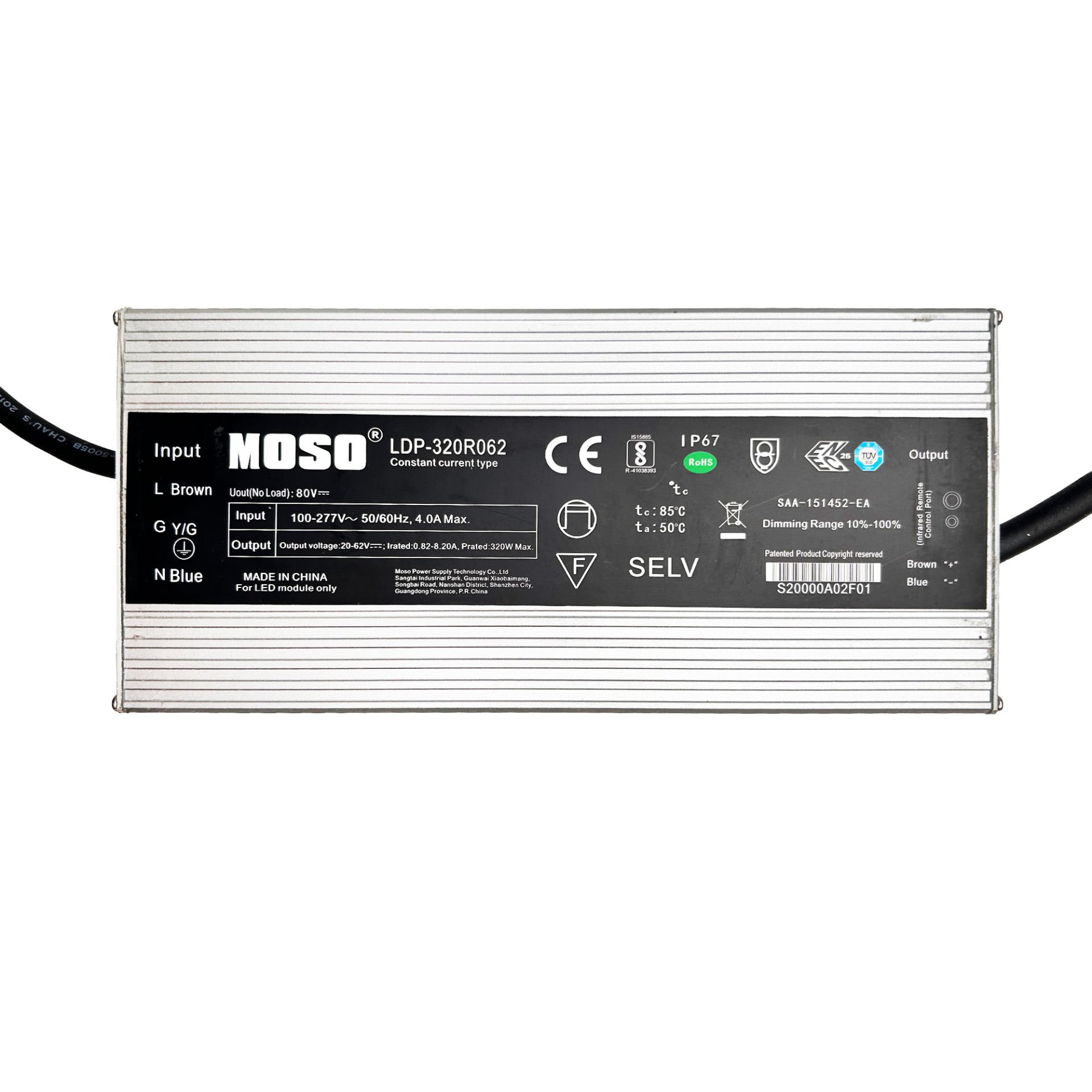 moss様用 TTAF SHOP | MOSO - LED DRİVER 320W