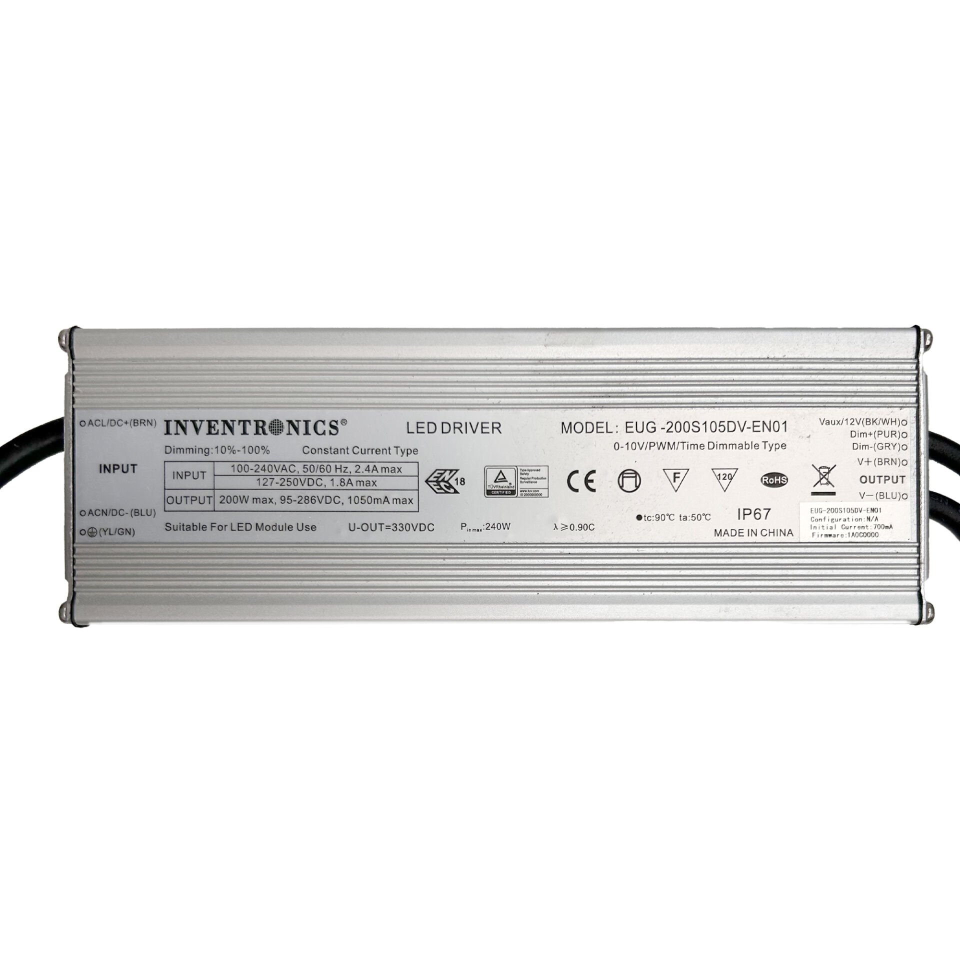 TTAF SHOP | INVENTRONICS - LED DRIVER 200W