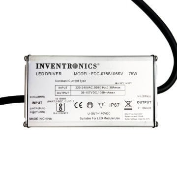 INVENTRONICS - LED DRIVER 75W