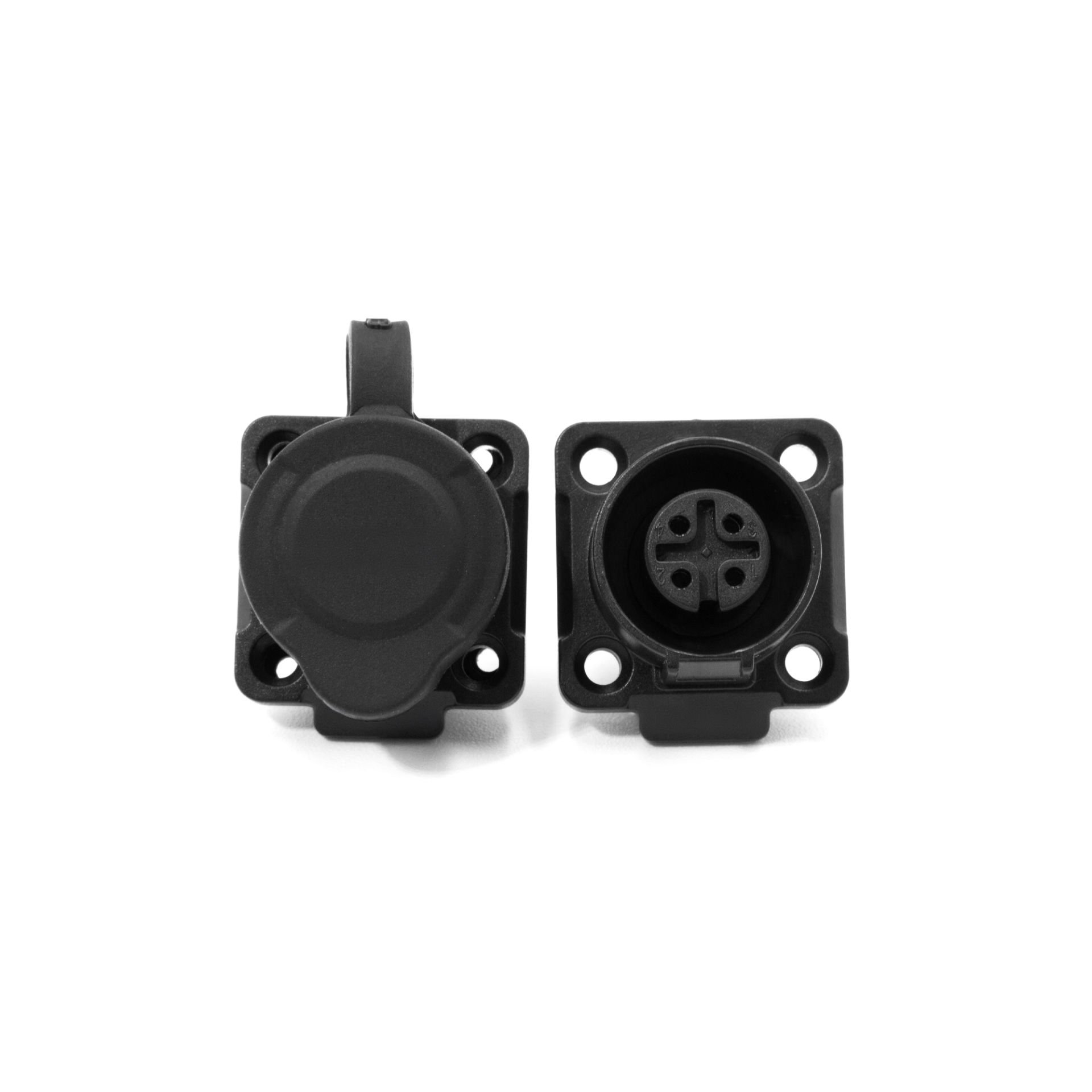 TT12  4Pin Panel Tipi Dişi Plug